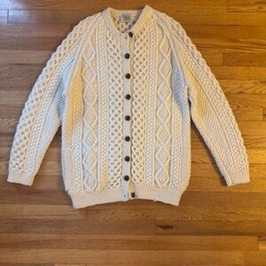 Blarney Woolen Mills Handknit Aran Sweater no size
